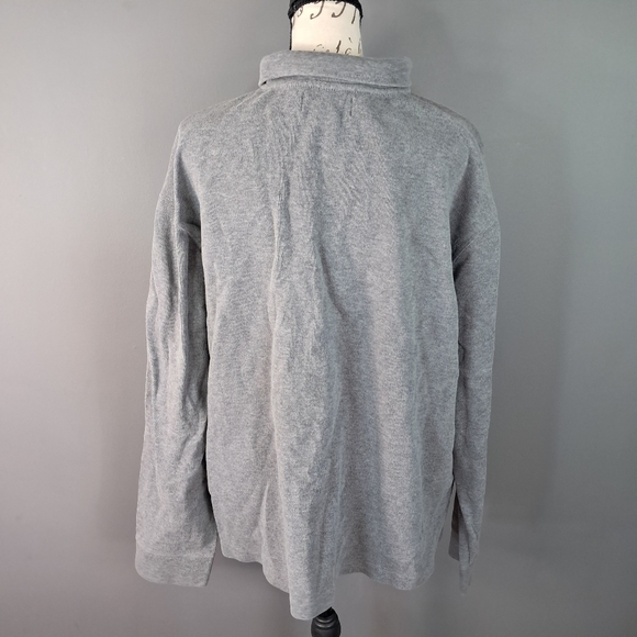 Polo Ralph Lauren Gray 1/4 Zip Pullover Polo Sweater, Men's XL - Picture 2 of 5